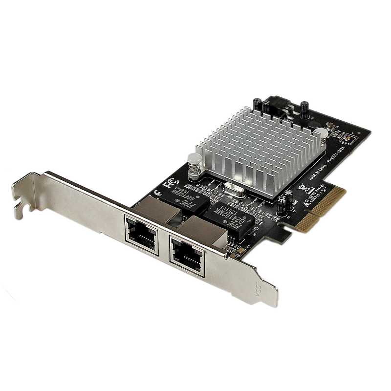 You Recently Viewed StarTech ST2000SPEXI Dual Port PCI Express x4 GbE Server Adapter Network Card  Image